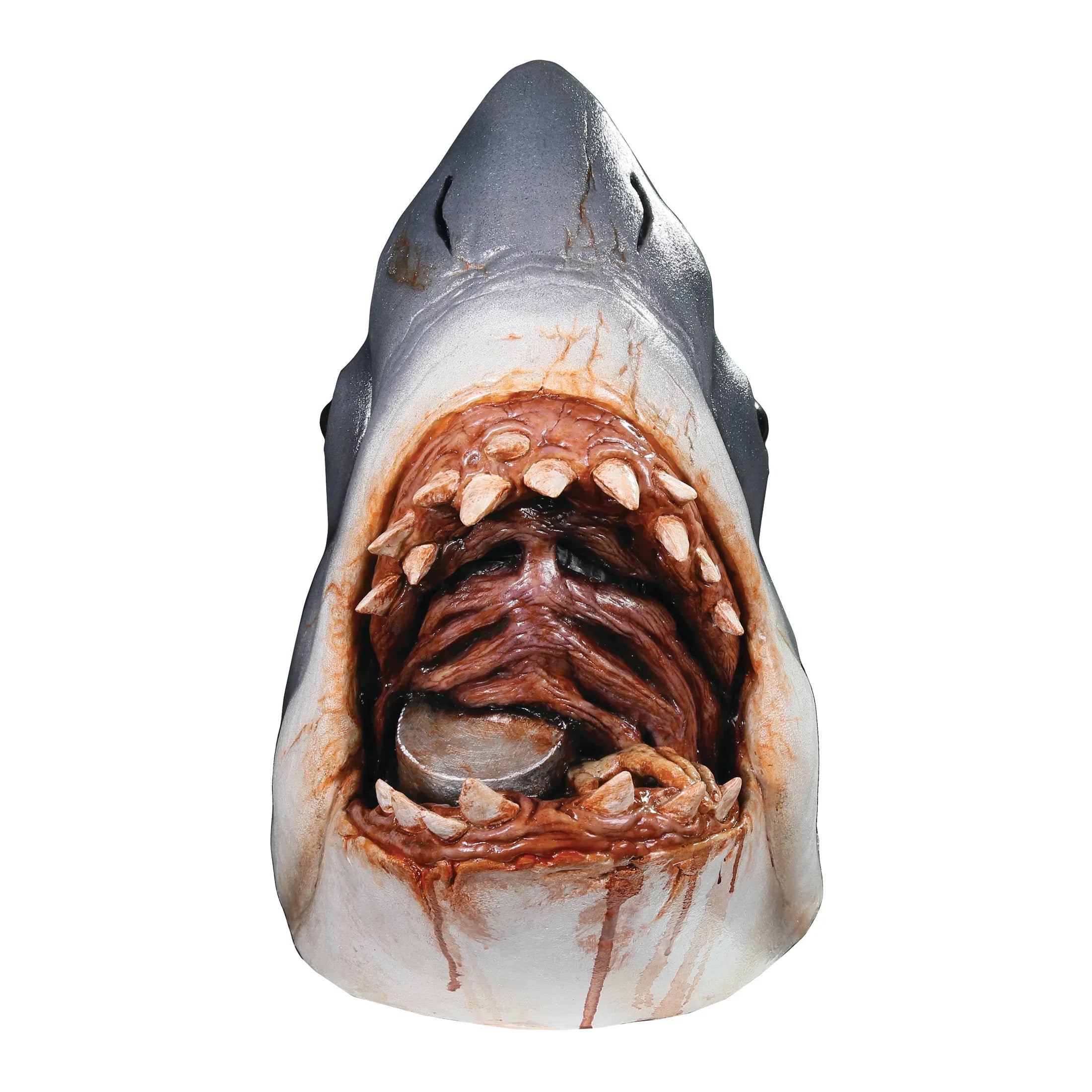 Shark the Adult Shark Mask, Multi-color Costume Jaws Halloween Trick Bruce or Studios Latex Treat for