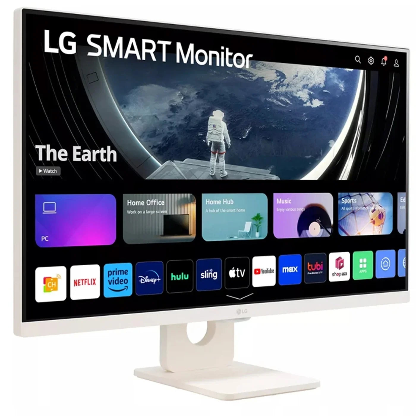 FHD HDR10, Screen (Open 5Wx2 Share, Monitor, (HDMI, 2023 - Stand 23, Box) LG 27SR50F Type-A), webOS Smart Stereo Tilt Airplay Speaker, 27-Inch USB Bluetooth, IPS 2,