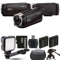 '- Extra Battery Kit HD Handycam LED + + 16GB HDR-CX405