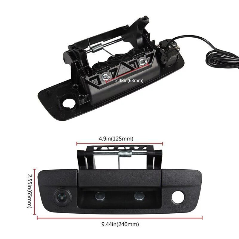 Dodge & 1500 Fits Handle for (2009-2017) Camera – Backup 2500 High-grade Ram Tailgate (2010-2019) 3500