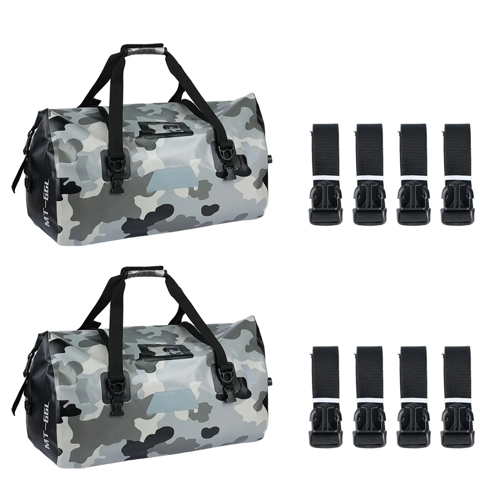 for Camping Skiing Reflective Waterproof Travel Motorcycle Duffel Bag Motorcycle Boating Hiking Luggage Bag Luggage PVC Suzicca