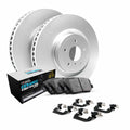 Rotors Fits select: Euro Ceramic R1 Concepts W/ 2017-2020 59006 HONDA Carbon & Pads CIVIC R1 Wdth1 SI Coated Brake