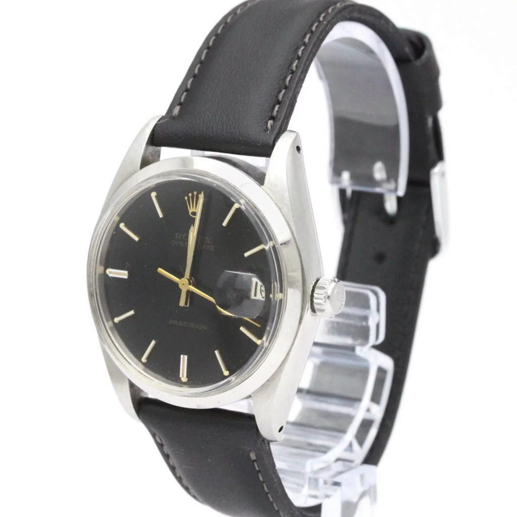 Steel Used Mens Watch Authenticated Date Hand-winding Oyster BF555830 6694 Precision Vintage