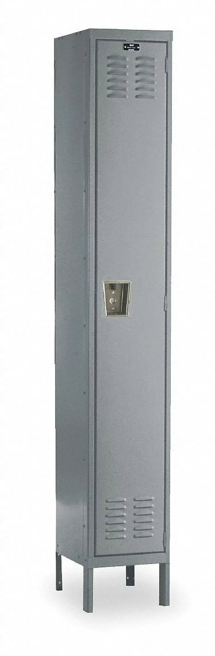 Tier,Gray Wide, U1588-1A-HG Wardrobe Hallowell 1 Locker,Lvrd,1