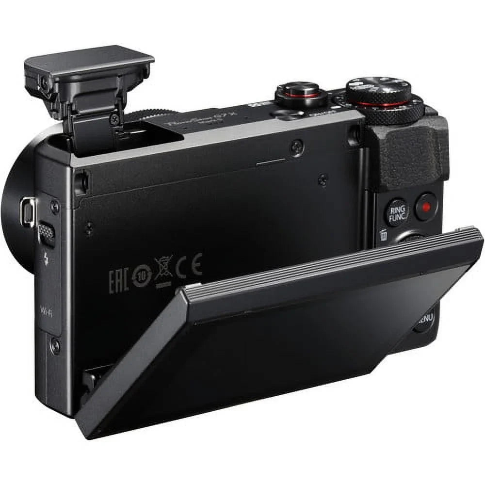 Bundle + Camera G7 EXT Tripod BATT Canon + PowerShot II Digital 32GB + X Mark