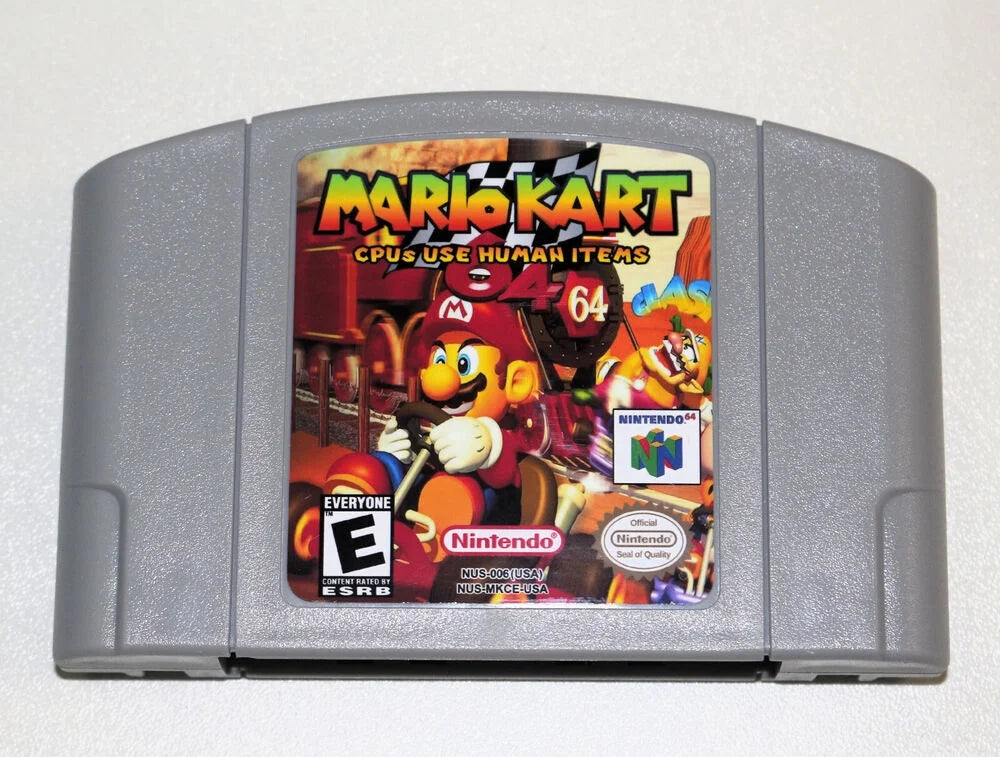 game Kart usable human item case including for Mario NTSC-U/C CPU N64