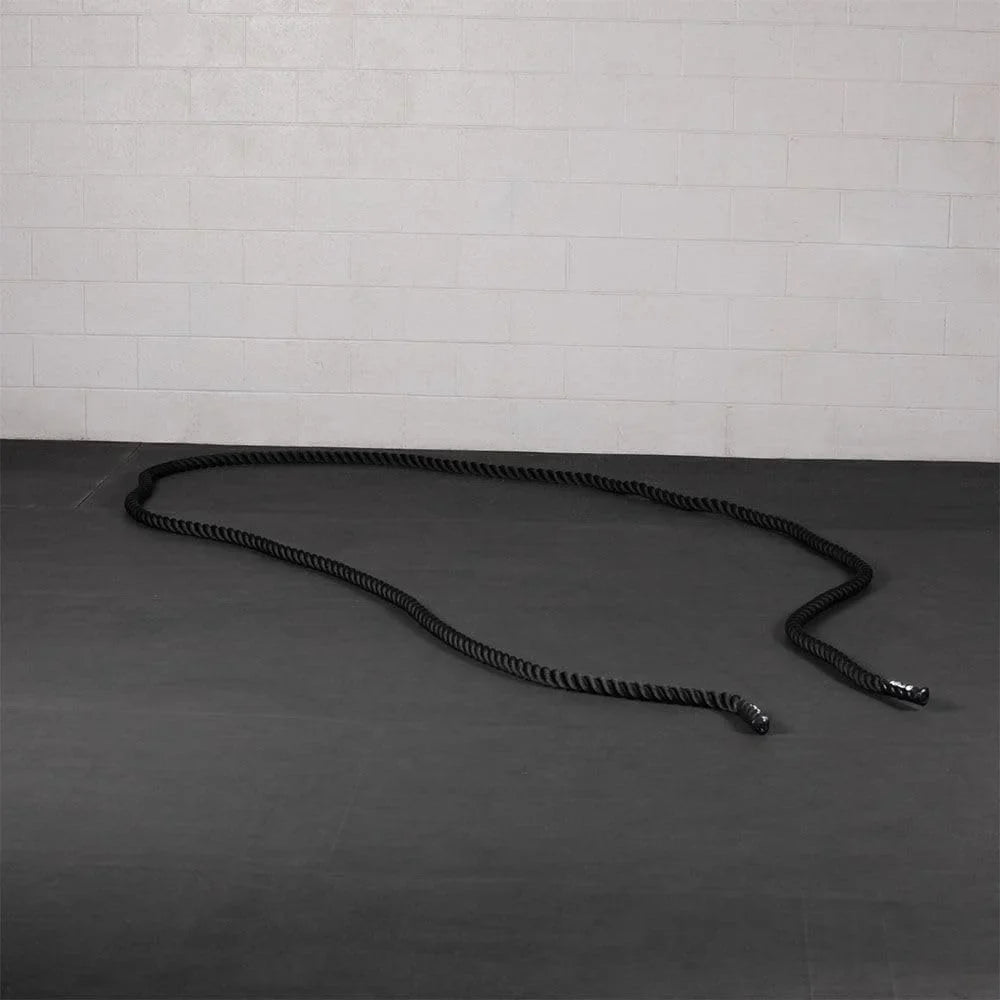 Conditioning Gym Strength for Cross-Train, 2in, Rope Rope Training Dacron Battle Workouts, 30ft x Poly Home Exercises Heavy