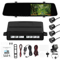 Screen Rear Reverse Dash 4.3 Inch Rear Radars Camera,4.3 Dual Dual Inch Rear Camera Screen 4.3 Radars Inch Support Shinysix Reco Reverse Radars Camera DVR Dual Camera 1080P Dash 4 Camera Dash