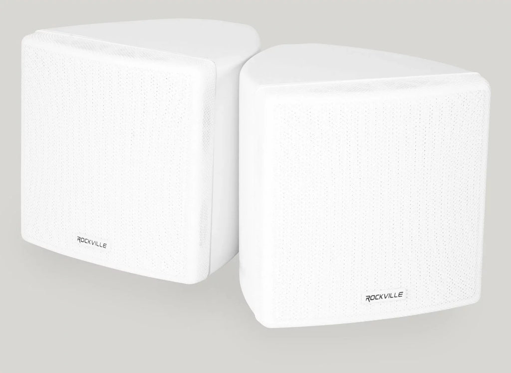 6-Zone JBL 3.5" Cube+2) Restaurant/Bar Amp+6) for and Speakers Ceiling White Pendant