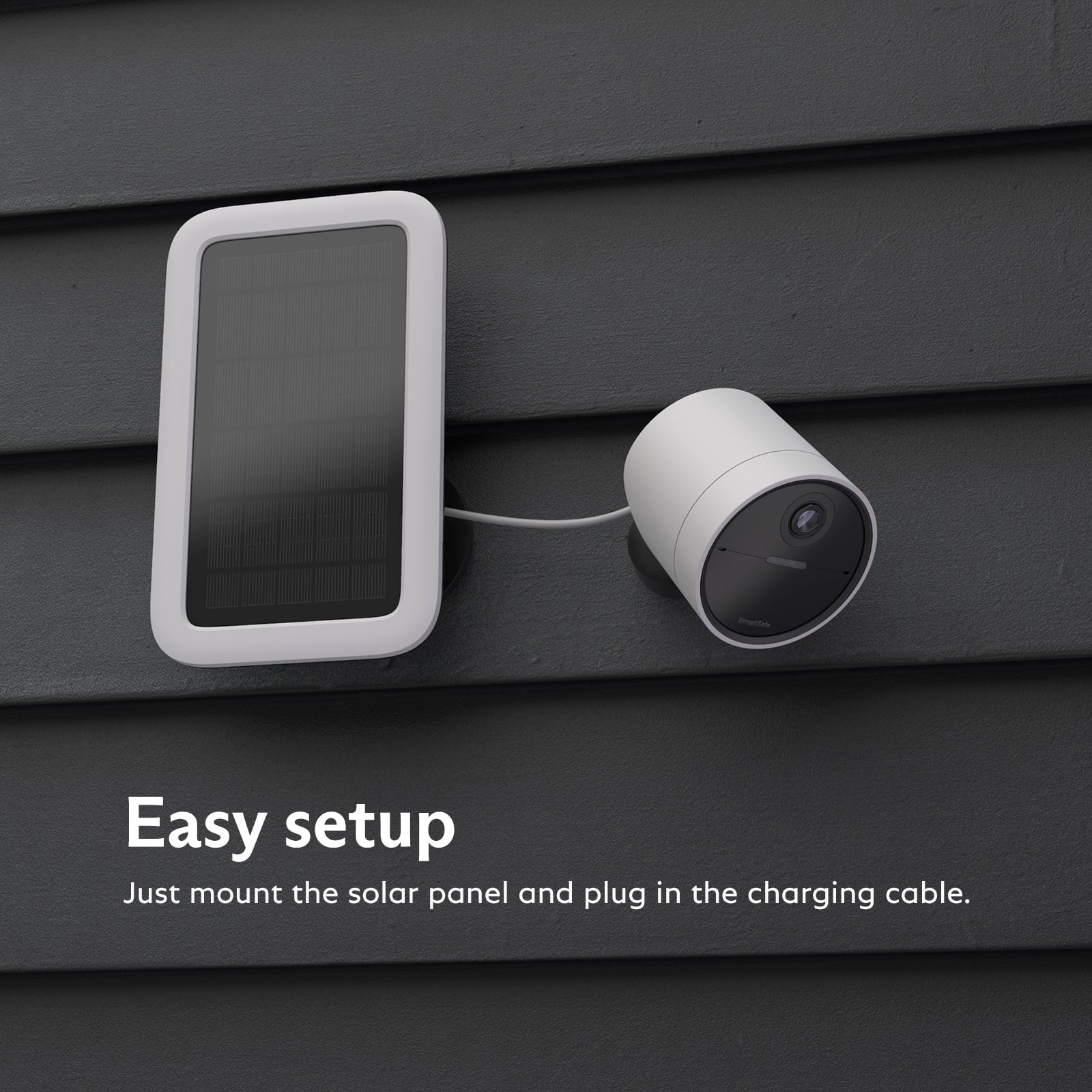 Solar Panel exterior Camera