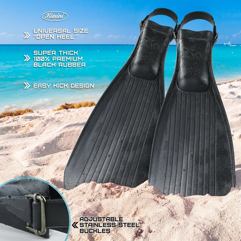 fits and Alcyon to Snorkeling Adjustable Bimini H2O 14 9 Fins half Fully