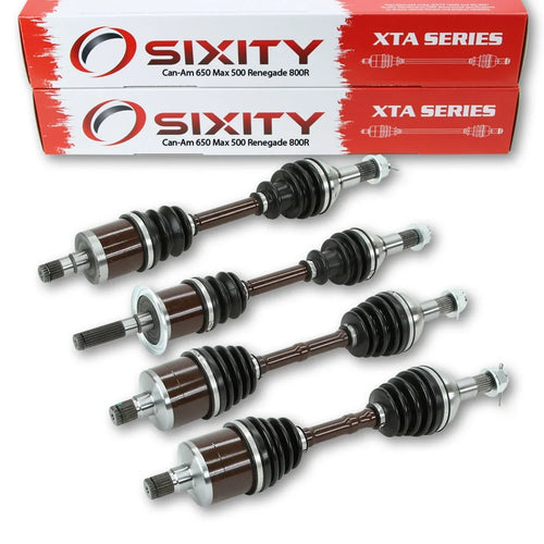 & 2013 Sixity 500 Max Front / Renegade Four CV All Rear XTA 1000 800R Axles 2014 Left with 650 Can-Am Outlander compatible 2015 & Right