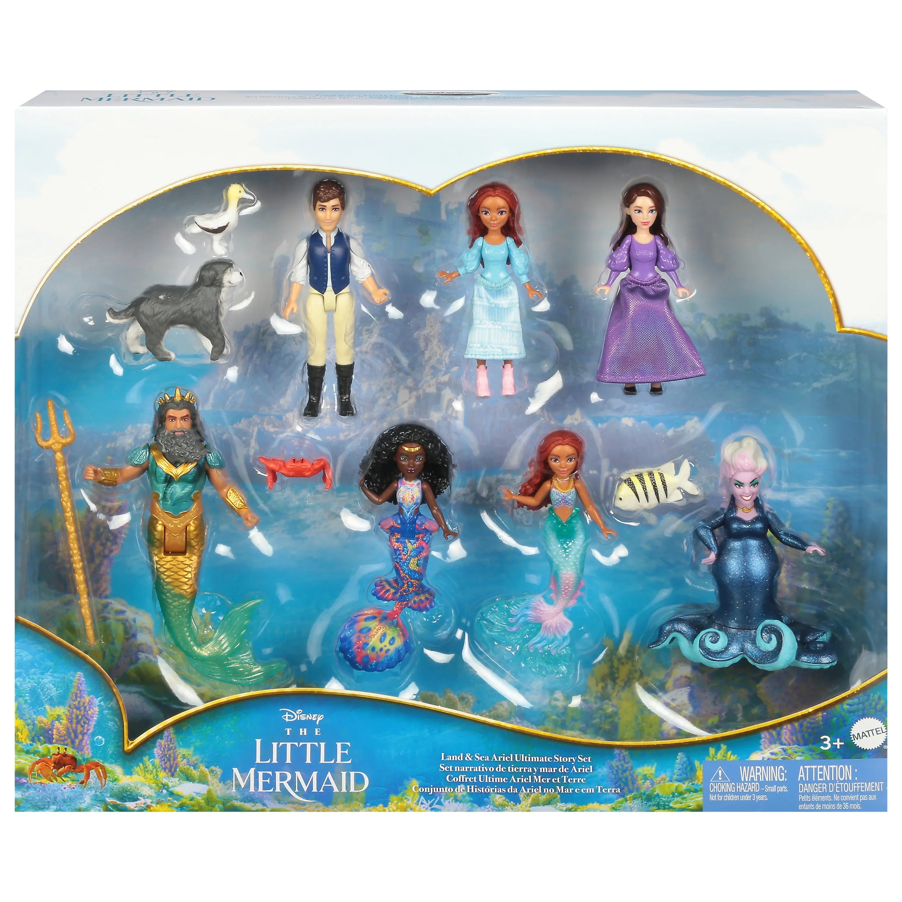 Doll Mermaid Disney Box The New Set Ultimate Land With Ariel Little & Sea Story