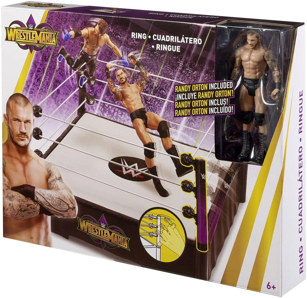 Ring Playset Wrestling [Includes Wrestlemania Orton] Randy WWE