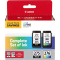PG-275, Canon Color Cartridges Value Pack Black, CL-276