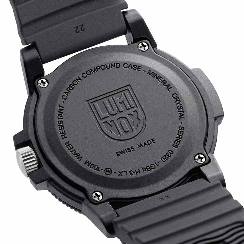 Giant Luminox Black Turtle 0320 Band Sea 0321.BO Watch Men's