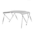 W Cover Bow X H Boat Bimini 67"-72" 36" Gray Top 6' Long 3