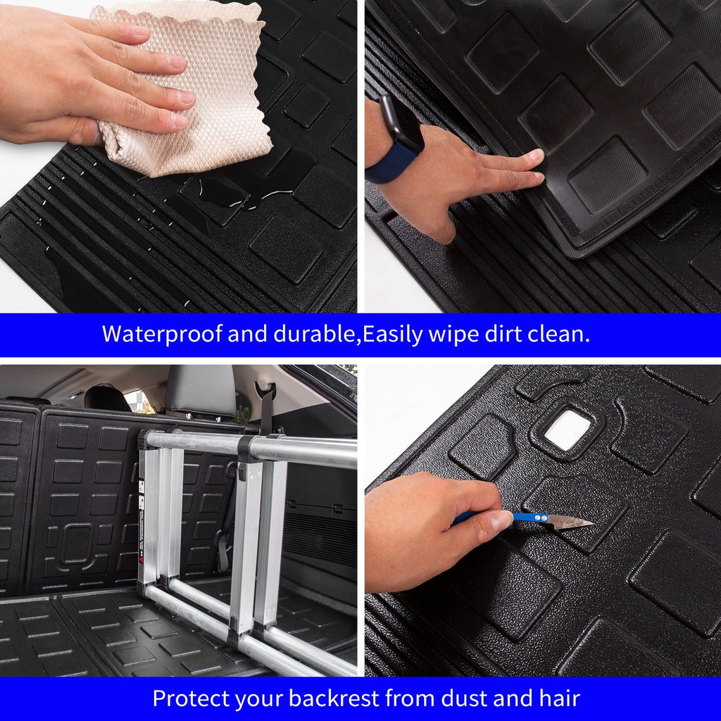 2023 2020-2024 7 Trunk Accessories Fit Liner Highlander Trunk Liner Highlander Cargo Mat Seats