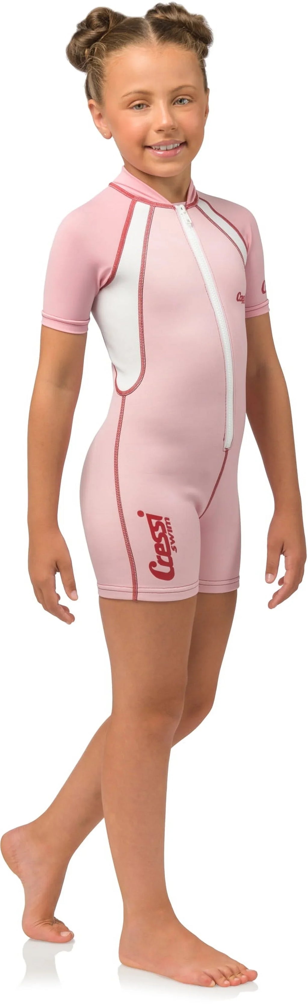 1.5mm Girls X-Large) Wetsuit Shorty Cressi Pink (Pink,
