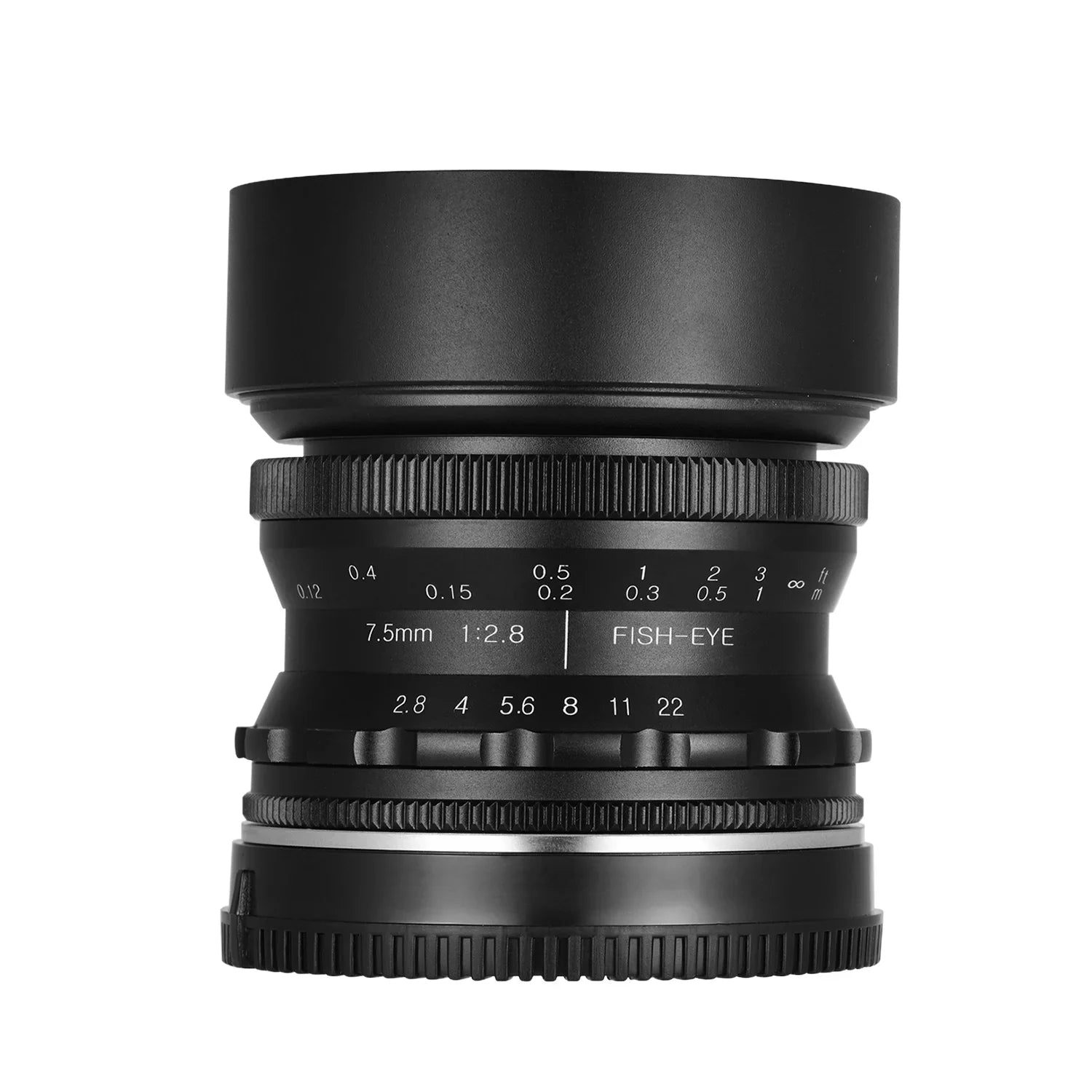 Camera A6100 Lens Aperture with A77II Focus A6500 A6300 Large APS-C E-Mount Manual Angle 180° Andoer Ultra A6600 Andoer A6000 A6400 Frame 7.5mm Wide 5100 F2.8 Compatible Fisheye Lens