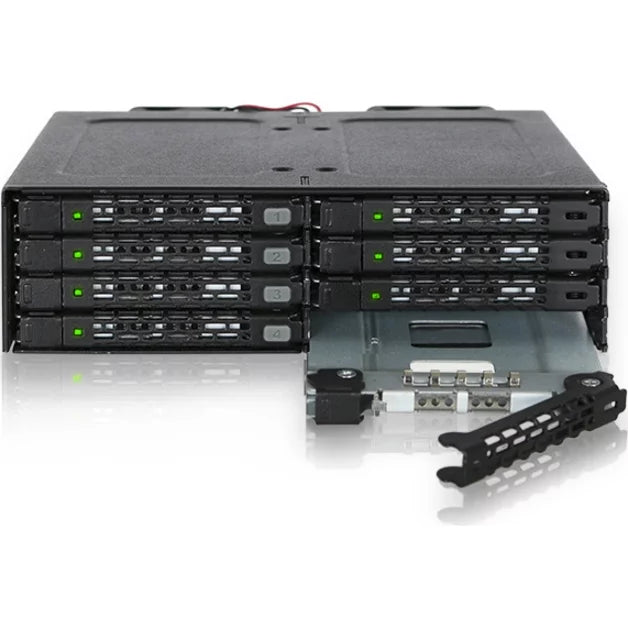 HDD Backplane 1 ICY 8x2.5 Hot x bay MiniSAS 5.25 HD RD in SSD Swap MB998IP-B