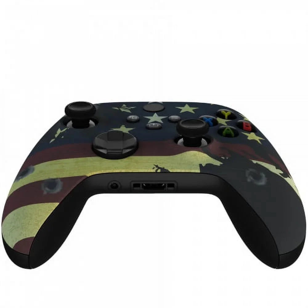 Xbox Soft - Mod (Flag) American Modes - Premium Largest Controllerz Flag - Master Fire Modded Rapid Includes Controller Touch of Custom Variety