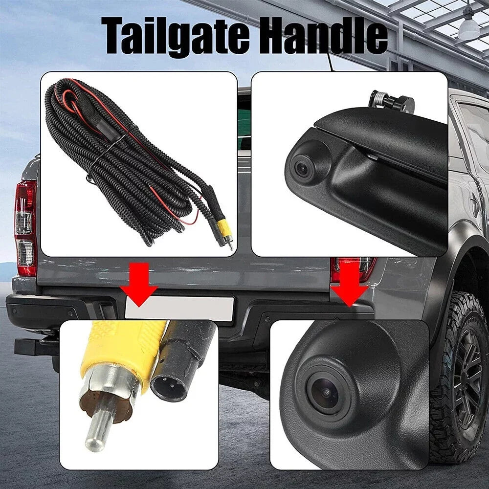 Kit Enhanced 97-07, Night, Visibility JLLOM for F250 at Camera Waterproof CCD, Installation F150 HD Rear View Backup Easy