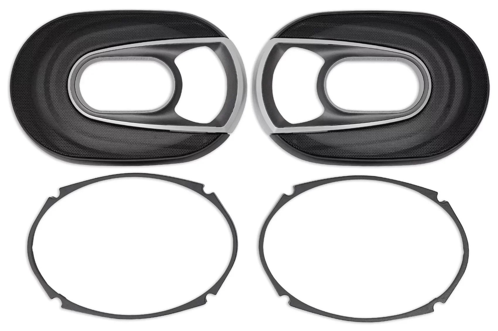 3-Way Kit 6x9” Car Speakers+2-Ch 900w Polk MM692 (2) Audio Amp+Wire Audio/Marine