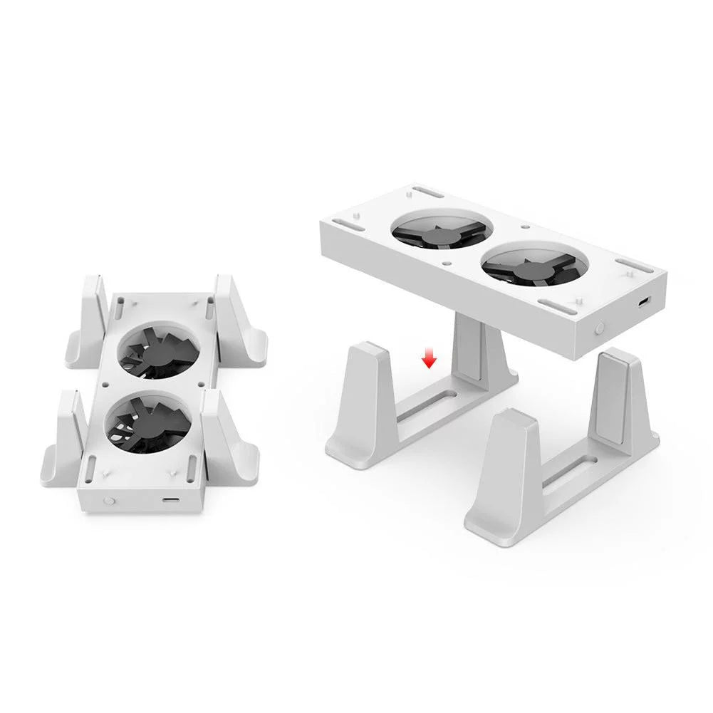 Series in Holder x Cooler 1.18 Console External 1 3 Xbox Speeds 3 9.53 2 S Functions inches Ports Fans Stand for USB Vertical 3.54 x