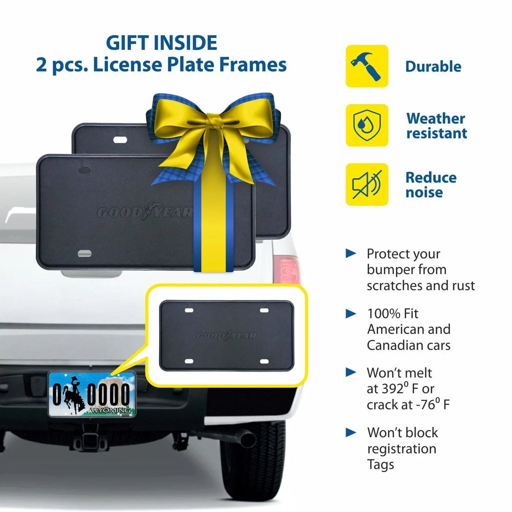 Deflectors Crew Window Cab, Goodyear GY003106LPv 2500 Dodge Vent for 2019-2024 Rain Truck Side Vent RAM 4pcs- 3500 Deflector, Visors, Accessories, Window Shatterproof Guards, Tape-on Visor,