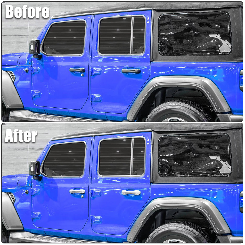 & Tailgate 4 Door Handle 2018-2021 Trim Handle Wrangler Silver Cover Kit JLU JL 2 for Cover and Tone Doors Jeep