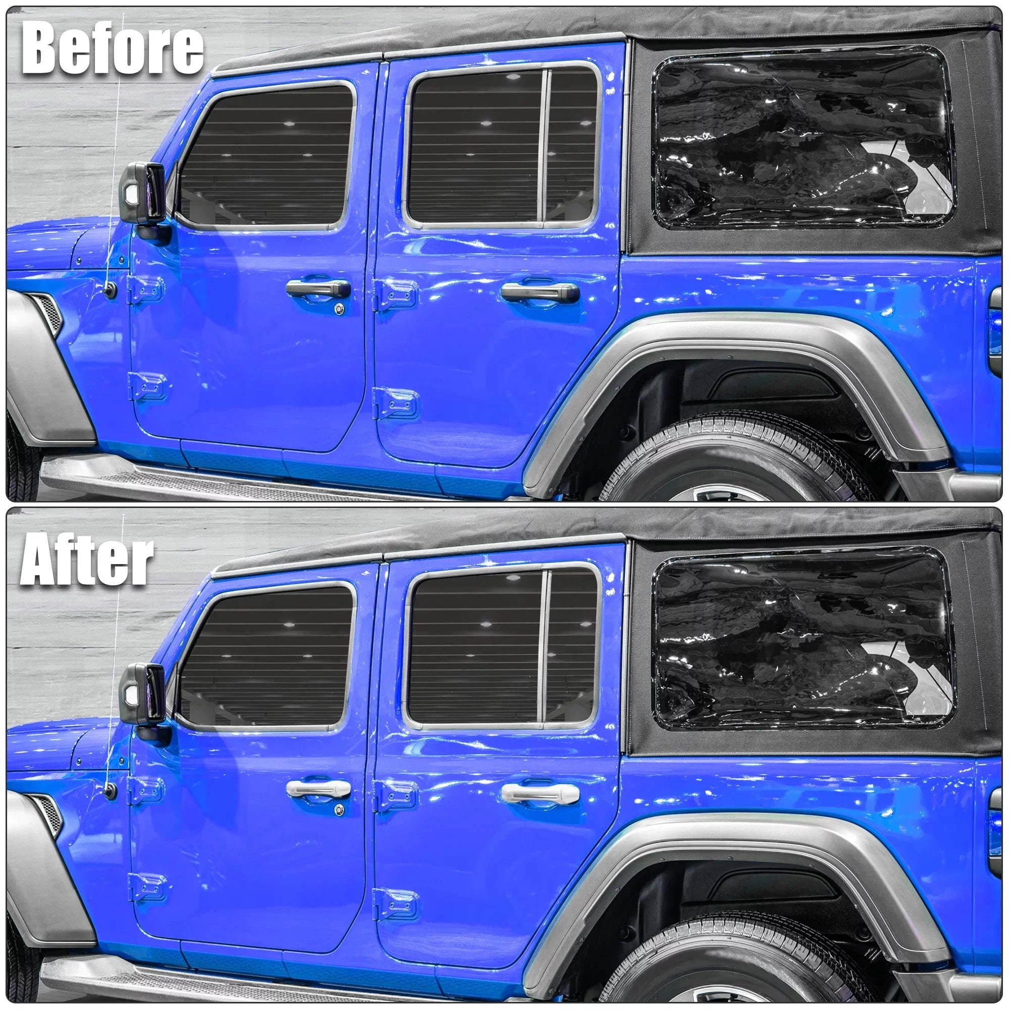 & Tailgate 4 Door Handle 2018-2021 Trim Handle Wrangler Silver Cover Kit JLU JL 2 for Cover and Tone Doors Jeep