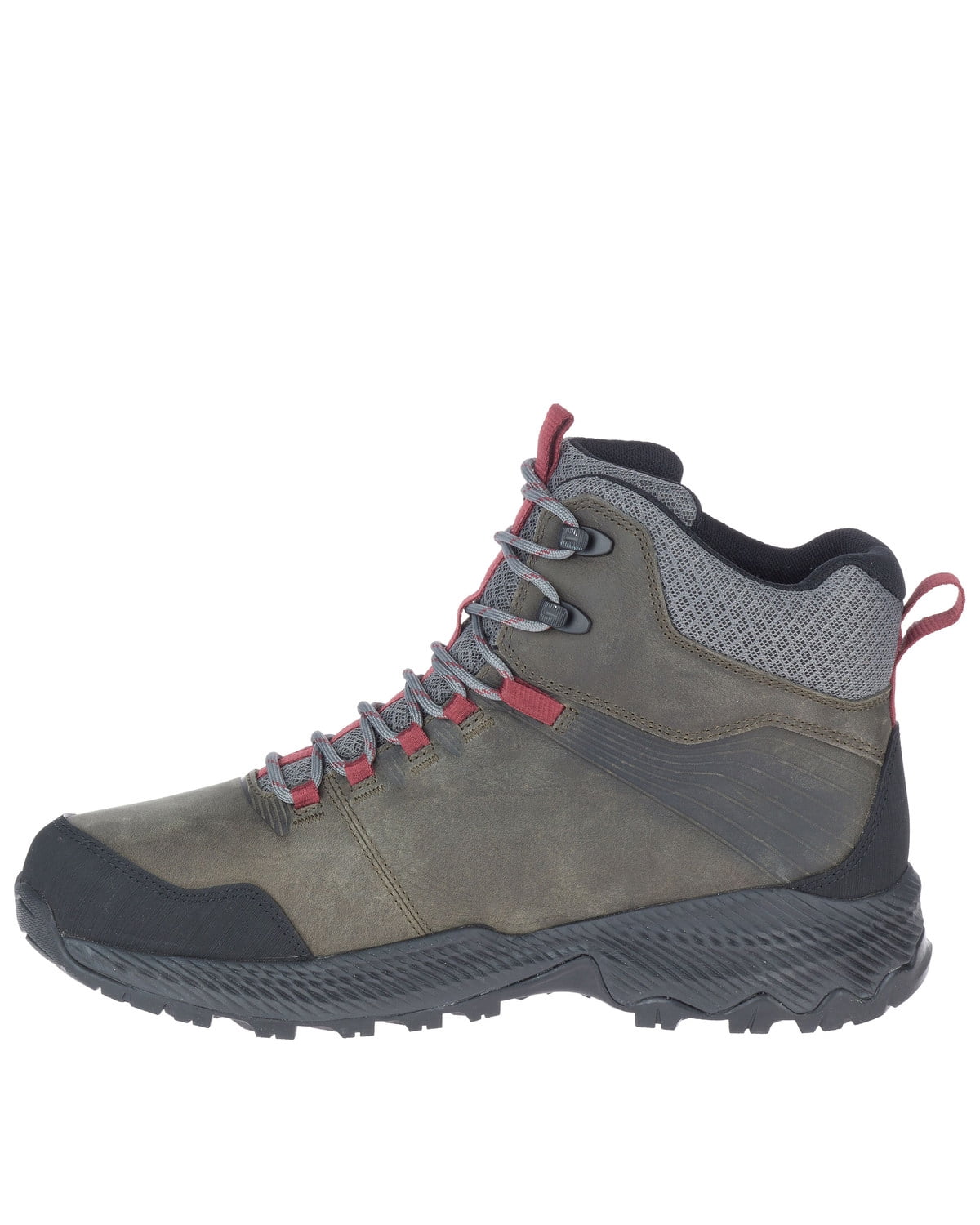 13 Toe Forestbound Hiking D(M) Men's Boot US Merrell Grey Waterproof Soft