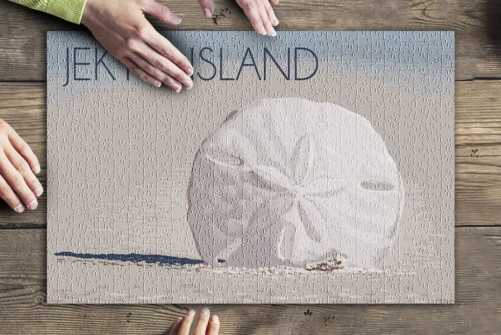 Piece in Family, USA) Georgia, Jigsaw Made Island, Puzzle Adults Jekyll Sand Premium and for inches, 500 (19x27 Dollar