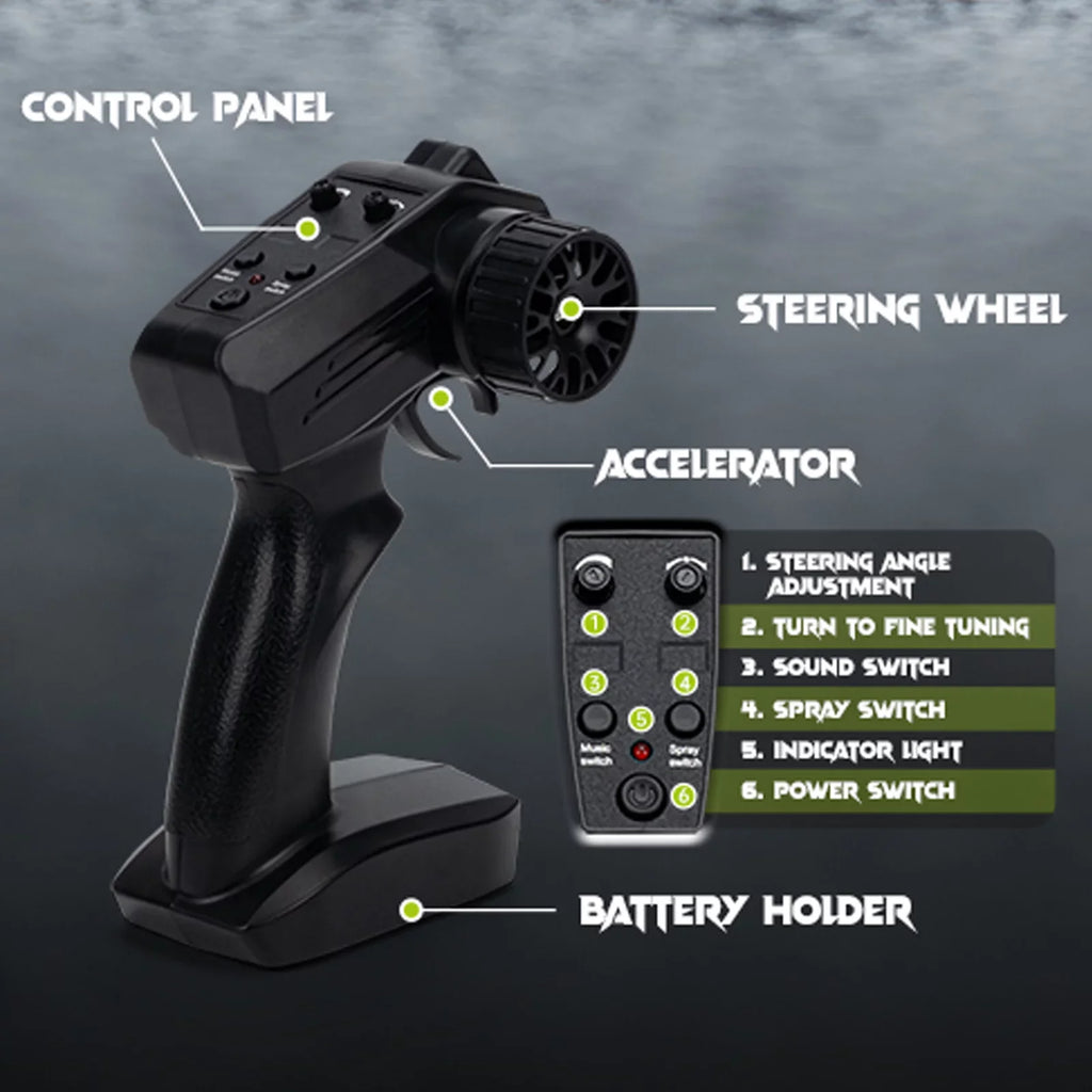 Control Toy, Function, with Model Remote Thrilling Action Light Pinnaco Racing High Motorcycle for Speed Spray