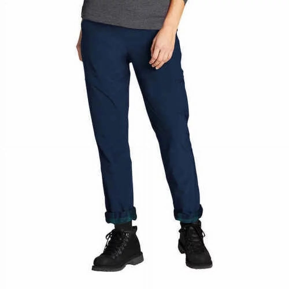 Lined 6). (Black, Ladies' Bauer Pant Eddie NWT