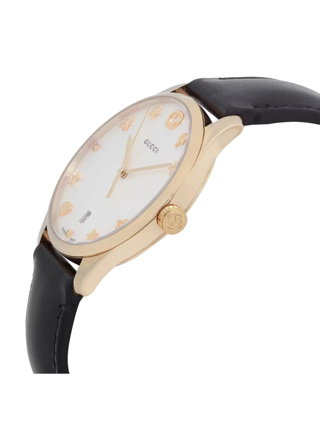 36mm YA1264044 Ladies Quartz G-Timeless MOP Watch Dial Steel