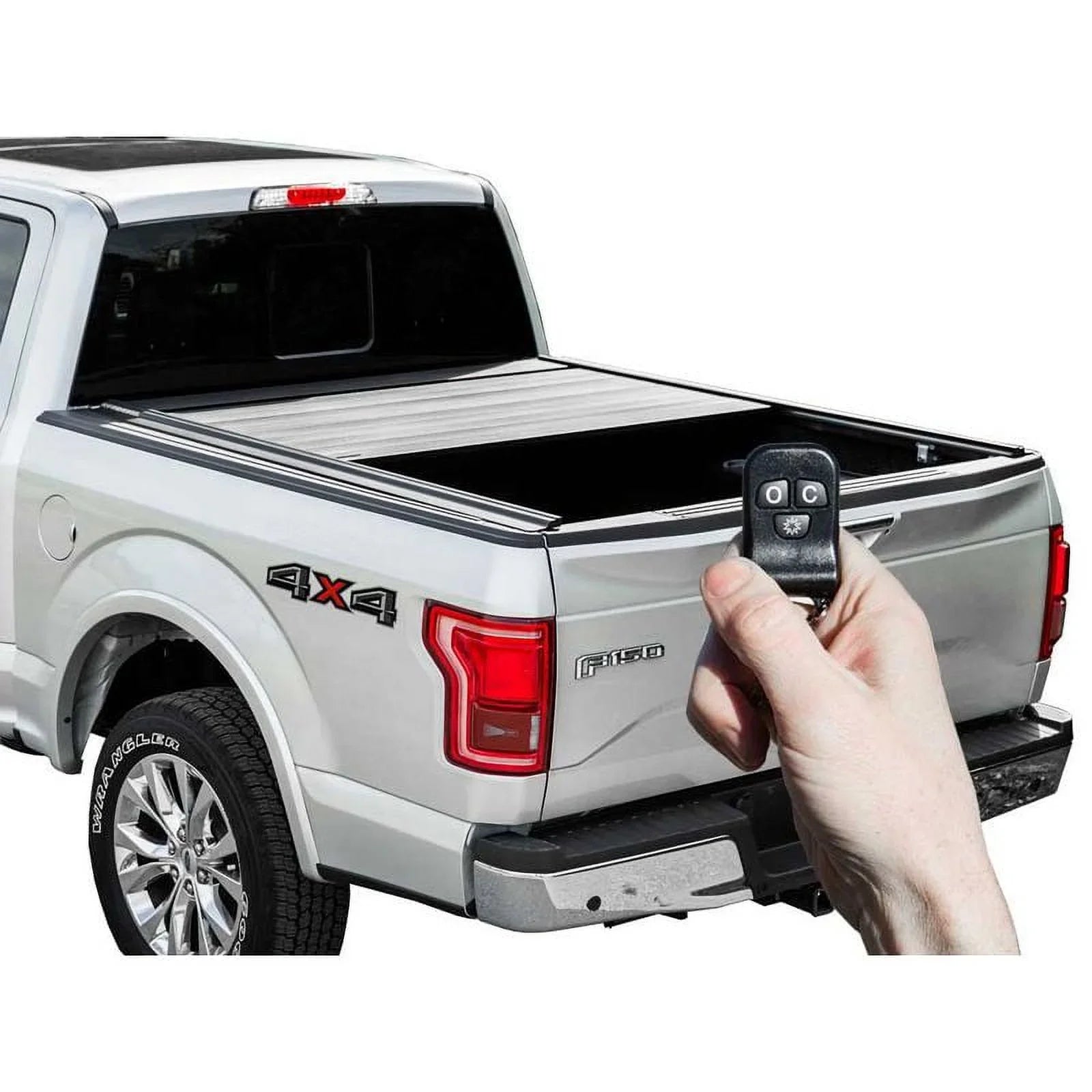 Multi-Function PowertraPRO Tonneau With (67.4") Compatible Bed Ram With Retrax Tailgate Truck w/o Compatible 5' 2019-2021 (Split) By Rambox, Retractable 7" Realtruck 1500 Dodge MX with with And Cover