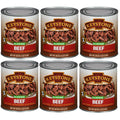 Long Cans Keystone Food Life Meats 28 Natural Canned Shelf Ounce ✅ Camping Beef All Emergency ✅ (6 Pack)