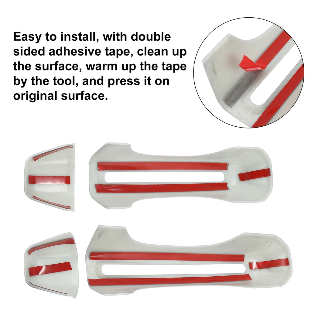 & Tailgate 4 Door Handle 2018-2021 Trim Handle Wrangler Silver Cover Kit JLU JL 2 for Cover and Tone Doors Jeep