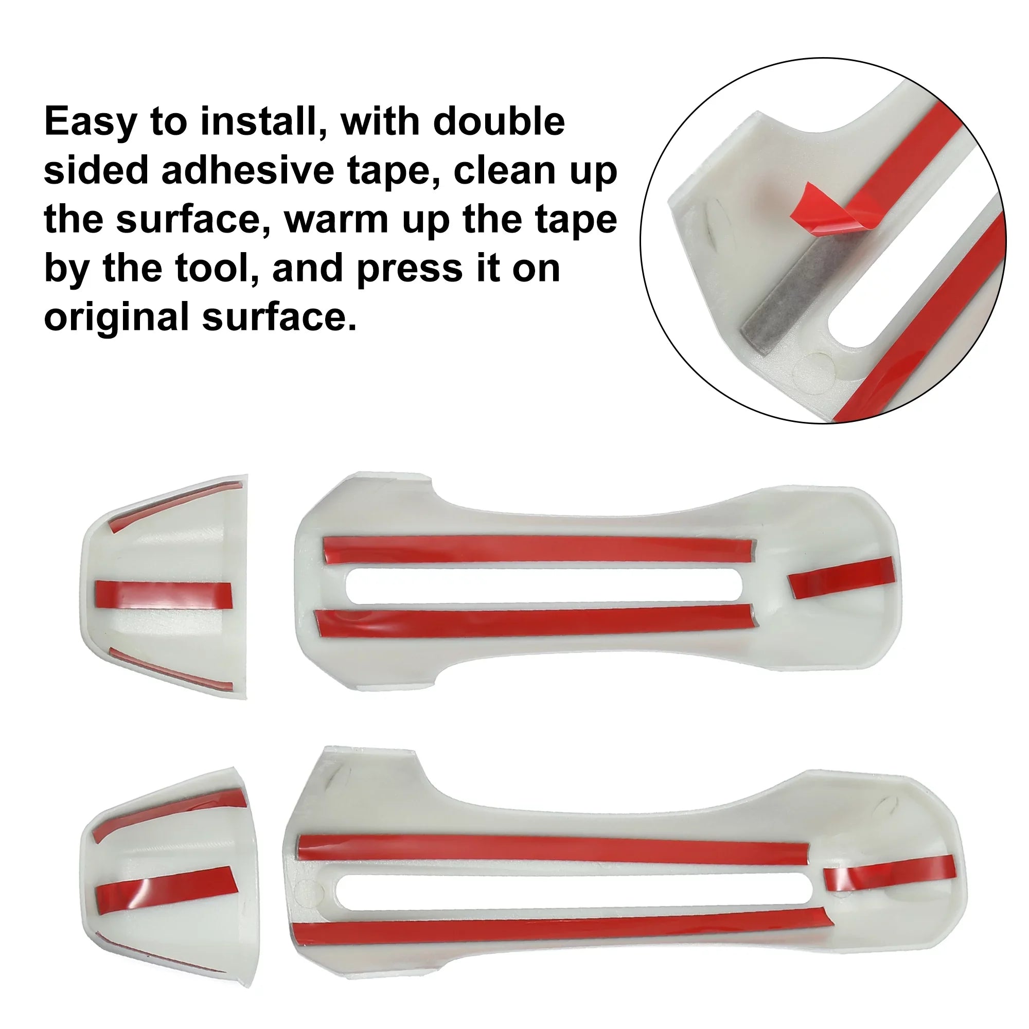 & Tailgate 4 Door Handle 2018-2021 Trim Handle Wrangler Silver Cover Kit JLU JL 2 for Cover and Tone Doors Jeep