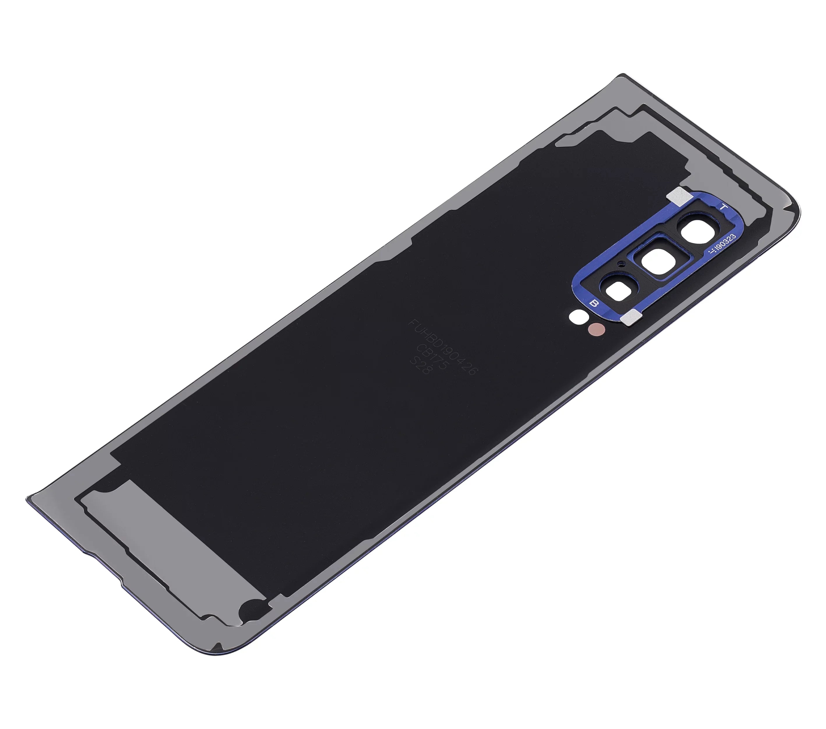 Back Blue) Glass Cover Camera 4G (Astro (F900) With Galaxy Lens (Premium) Compatible Replacement Fold For