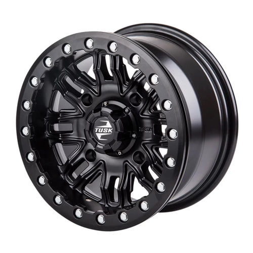 '+ Black 2021-2022 For 14x7 Tusk HD10 Nebo 5.0 Beadlock Pro 4/137 Wheel Limited Defender Can-Am Matte 2.0