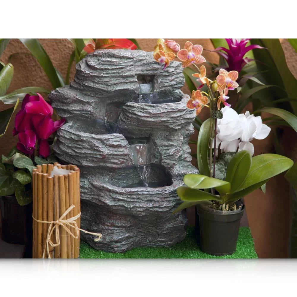 Serene Fountain Decoration liquid Life - Feature - Relaxing SLTWF15LED liquid Tabletop