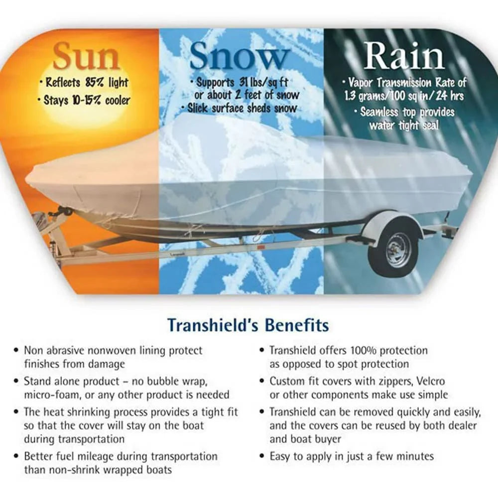 / F10563.0 Boat 273 | Transhield A28 465377 Cobalt Cover Shrinkable