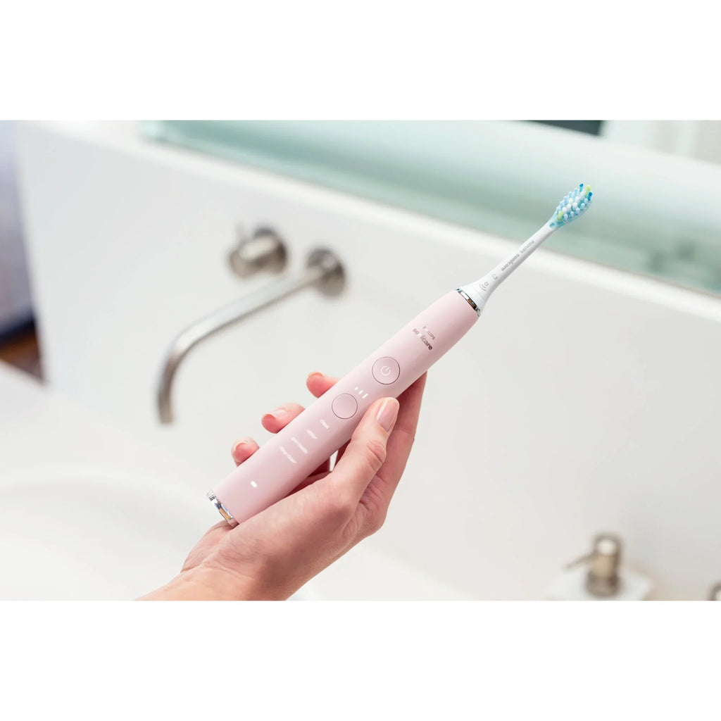 Toothbrush, DiamondClean Smart Sonicare Electric 9500 HX9924/21 Power Rechargeable Philips Pink,