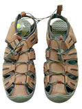 Troy Bauer Cinch Brown, 9) (Dark Cord Men's Eddie Sandals Leather
