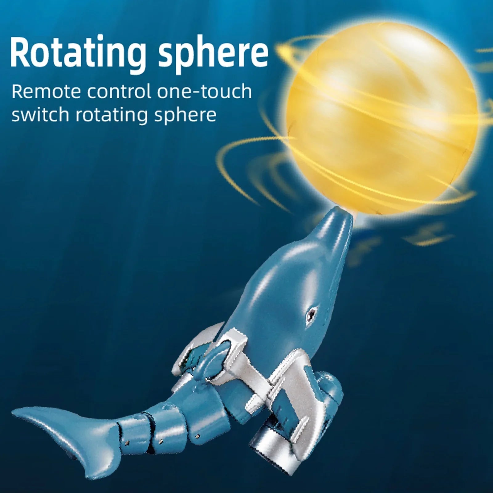 Dolphin Dolphin Boat Ball /one liquid liquid liquid Pool Lake River Kids Demo Toy Remote Boat Boat boat,Remote Rotation River Head Head Shinysix Remote And Waterproof Animal Boat Lake