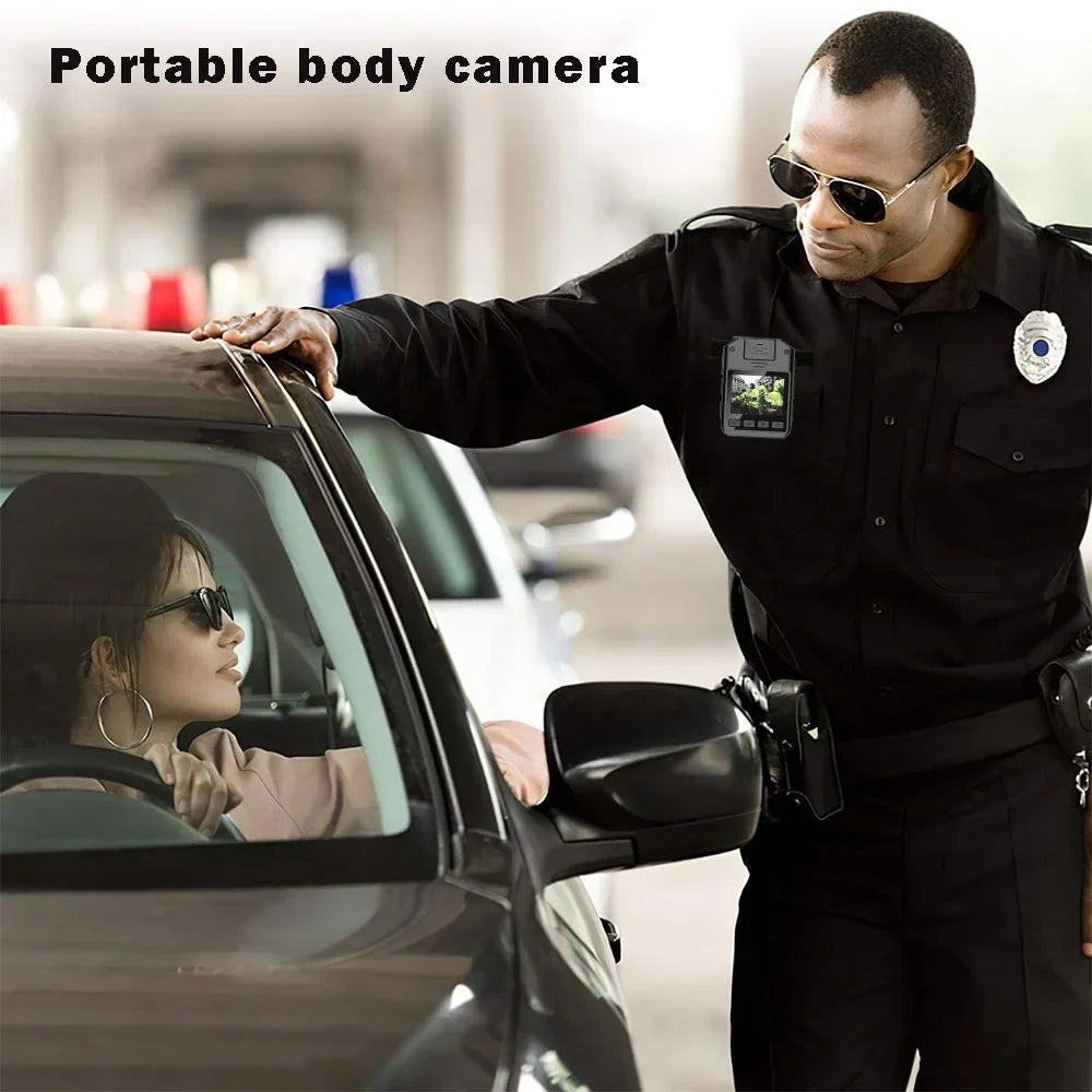 Recording - RONY 128GB Home Vision for Night Camcorder Mini Audio Body with Body Law and - Police Cam Wearable Guard Video with Body 1440P Security Waterproof Enforcement Camera