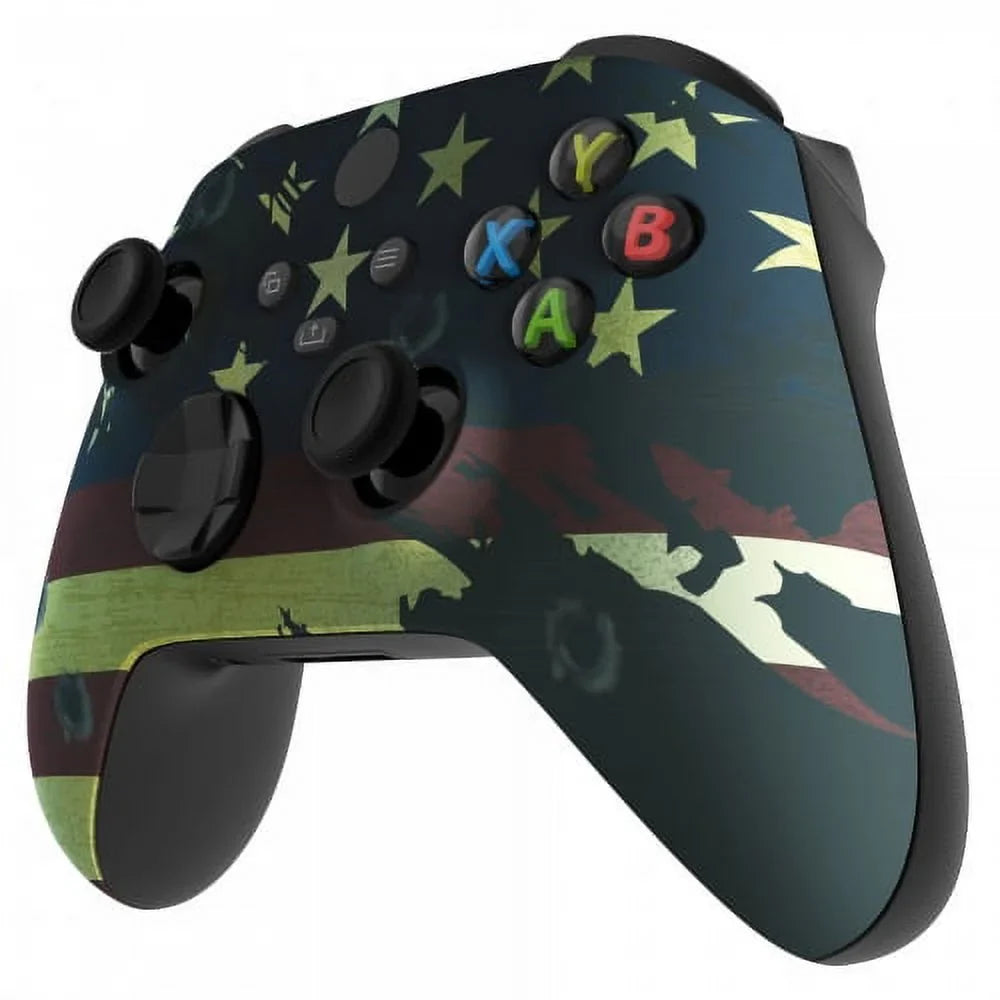 Xbox Soft - Mod (Flag) American Modes - Premium Largest Controllerz Flag - Master Fire Modded Rapid Includes Controller Touch of Custom Variety